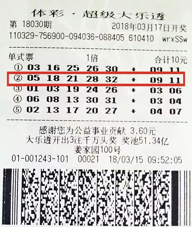 2 中奖号码查询